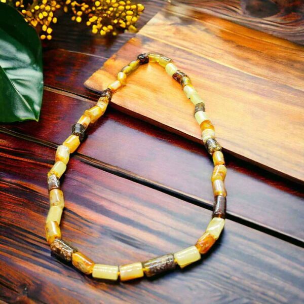 Amber Bead Necklace