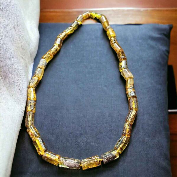 Amber Bead Necklace