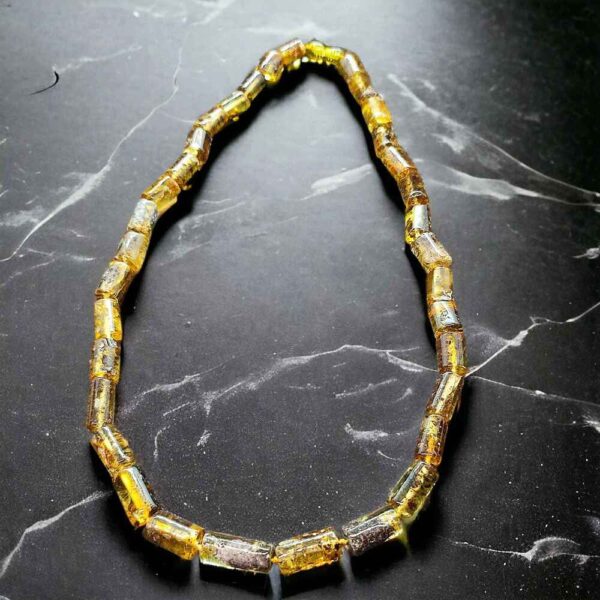 Amber Bead Necklace