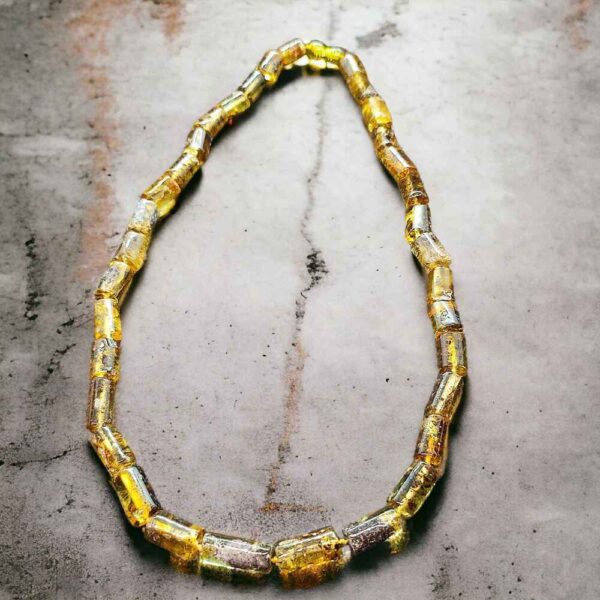 Amber Bead Necklace