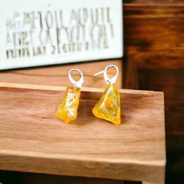 Amber Earrings