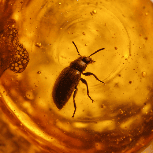 Can Amber Preserve DNA