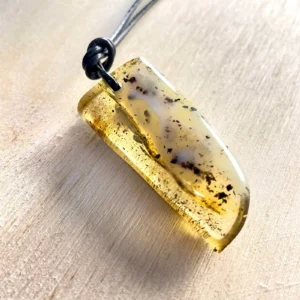 Amber Pendant Necklace