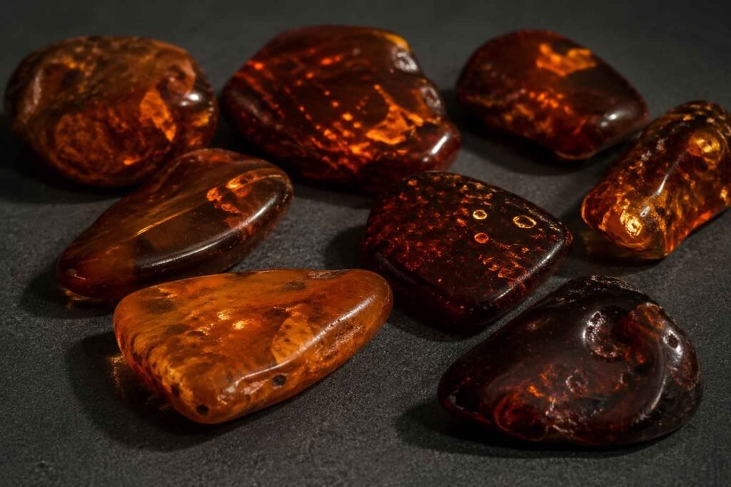 Dark amber
