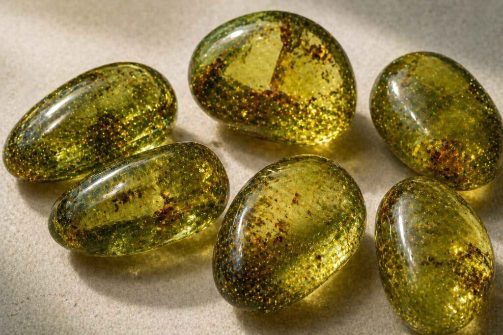 Green amber