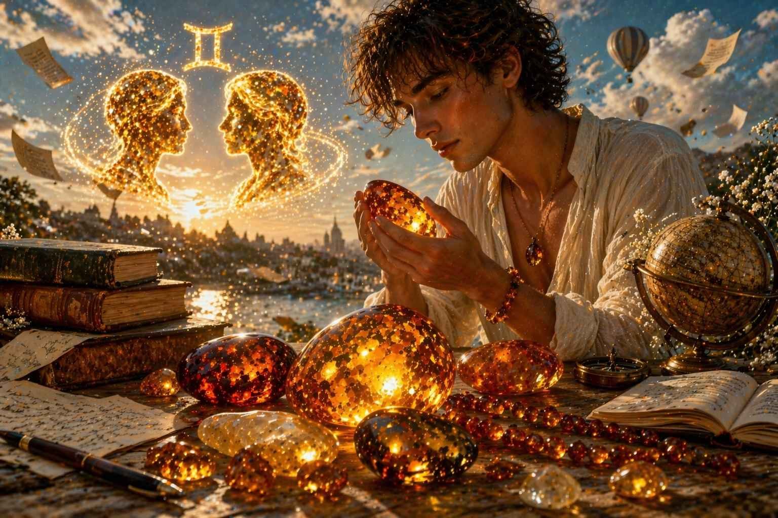 Is amber good for Gemini
