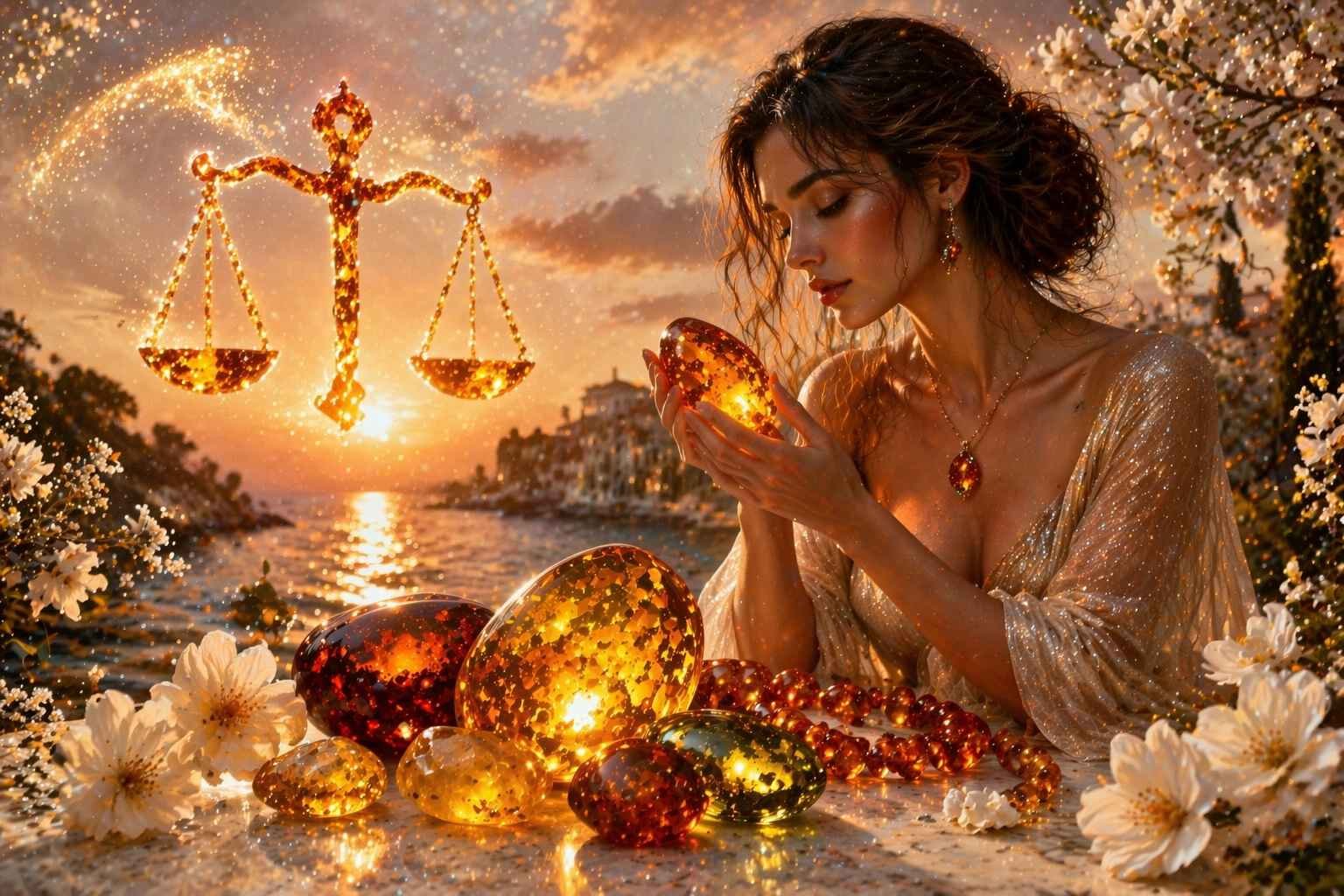 Is amber good for Libra