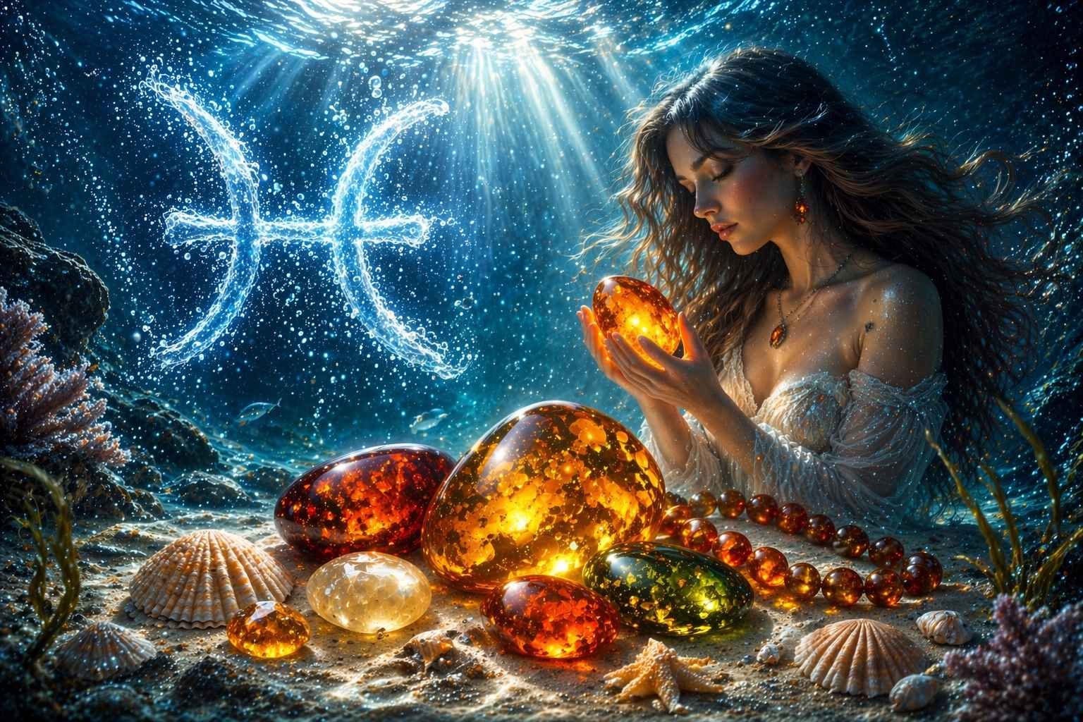 Is amber good for Pisces