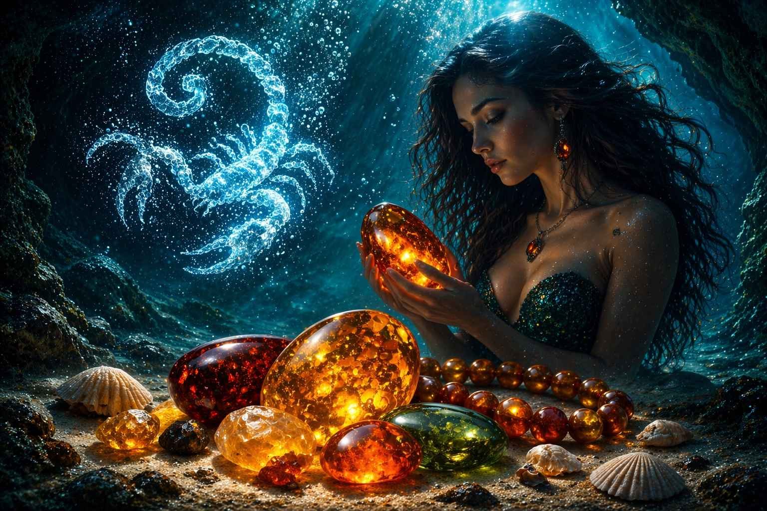 Is amber good for Scorpio
